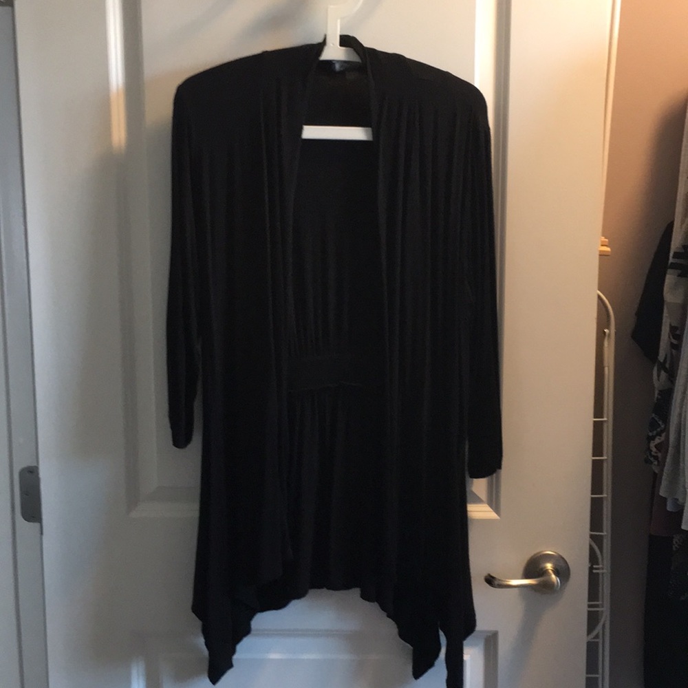 Black Lightweight Cardigan